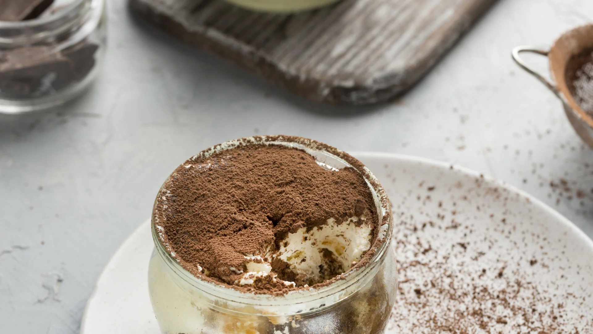 Diyete Uygun Tiramisu Tadında Yulaf Kase