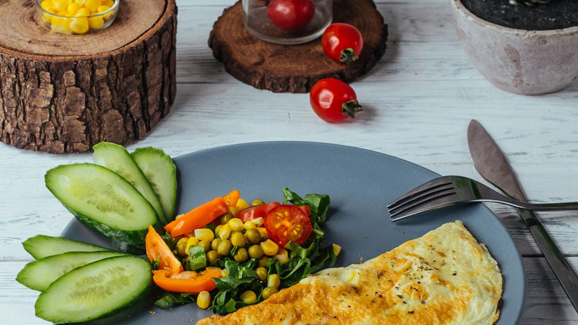 Tok Tutan Yulaflı Omlet Tarifi